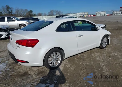 2015 Kia Forte Koup Ex из США, поврежденный, VIN KNAFX6A83F5343200